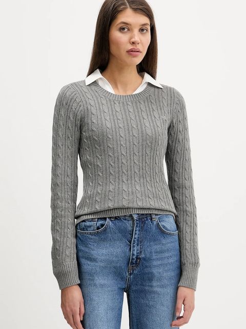 Hollister Co. sweter damski kolor szary KI350-5305-112 - zdjęcie produktu nr 1