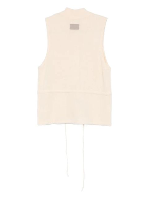 Aya Muse flap-pocket button-up vest - Neutrals - zdjęcie produktu nr 2