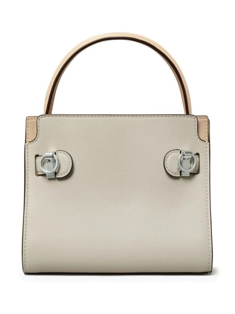 Tory Burch Lee Radziwill Petite Double tote bag - Grey