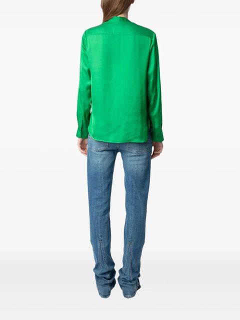 Zadig&Voltaire Tulba blouse - Green - zdjęcie produktu nr 2