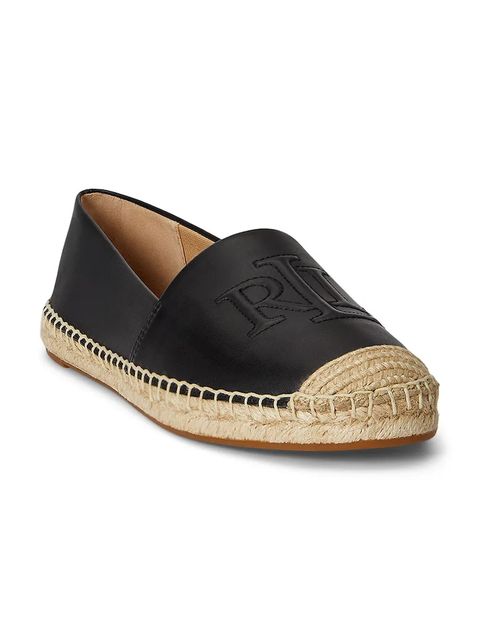 Lauren Ralph Lauren espadryle skórzane Cameryn Lg 2 - zdjęcie produktu nr 1