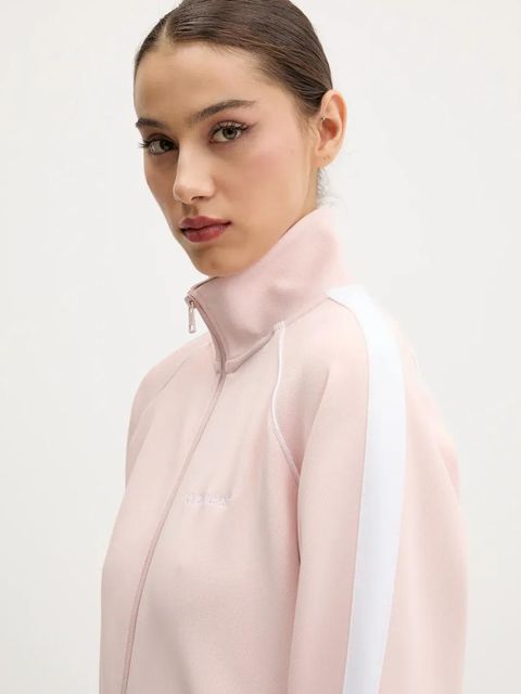 Guess Jeans bluza damska kolor różowy z aplikacją W5GQ38 KB212