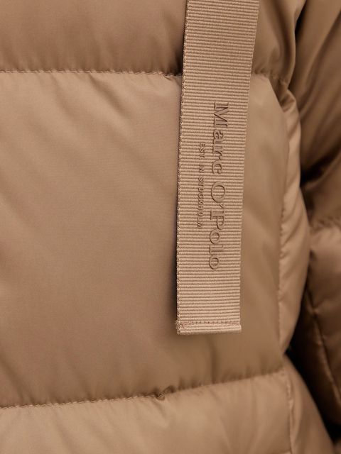 Marc O'Polo kurtka puchowa kolor brązowy zimowa 511032971095