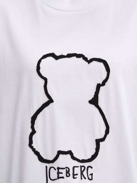 Iceberg t-shirt bawełniany