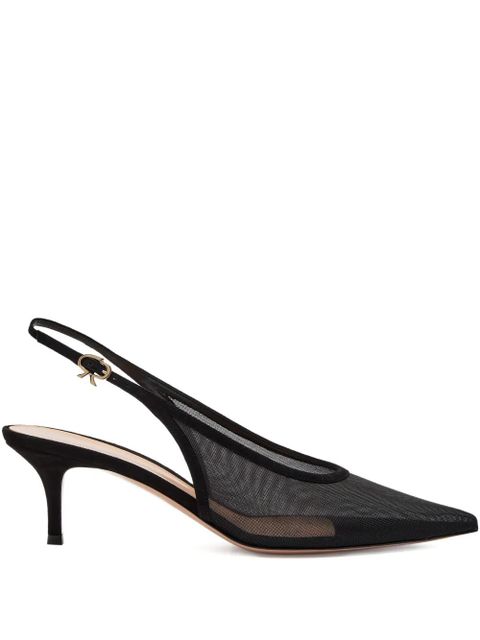 Gianvito Rossi pointed-toe pumps - Black - zdjęcie produktu nr 1