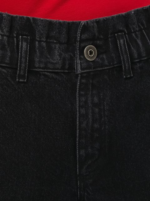 Medicine jeansy bawełniane damskie kolor czarny