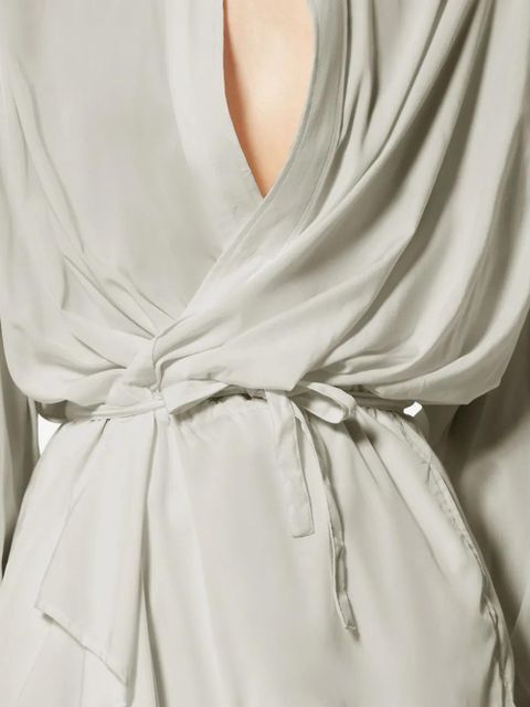 ISABEL MARANT x Keren wrap-design top - Neutrals