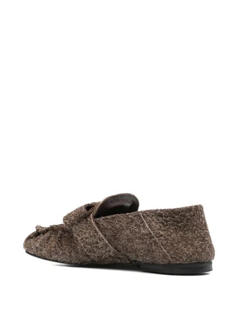 ALOHAS Aeryn suede loafers - Brown