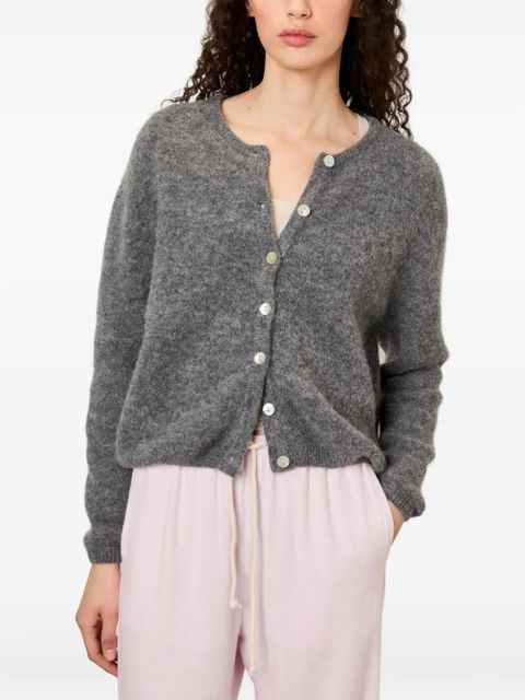 American Vintage Vitow buttoned round-neck cardigan - Grey