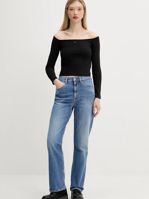 Tommy Jeans jeansy damskie high waist DW0DW20644 - zdjęcie produktu nr 2