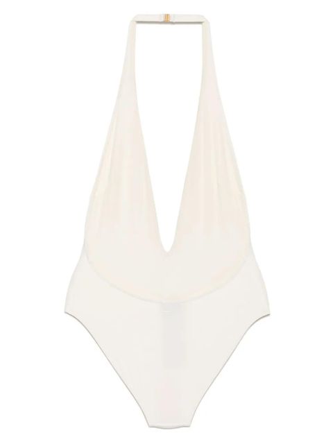 TOM FORD plunging haler one-piece swimsuit - Neutrals - zdjęcie produktu nr 2
