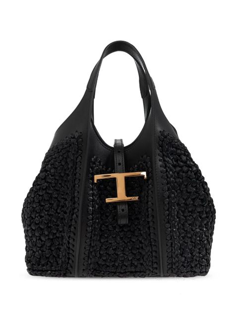 Tod's T Timeless tote bag - Black - zdjęcie produktu nr 1