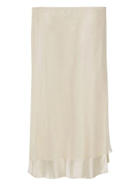 KHAITE Monina skirt - Neutrals - zdjęcie produktu nr 1