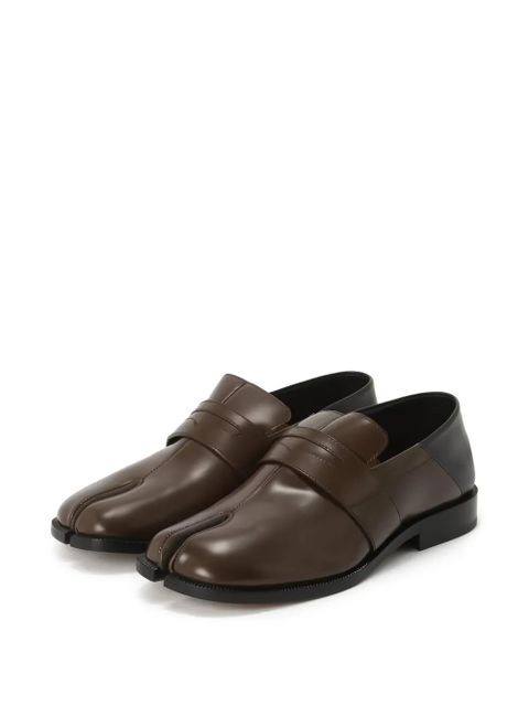Maison Margiela Tabi leather loafers - Brown - zdjęcie produktu nr 2