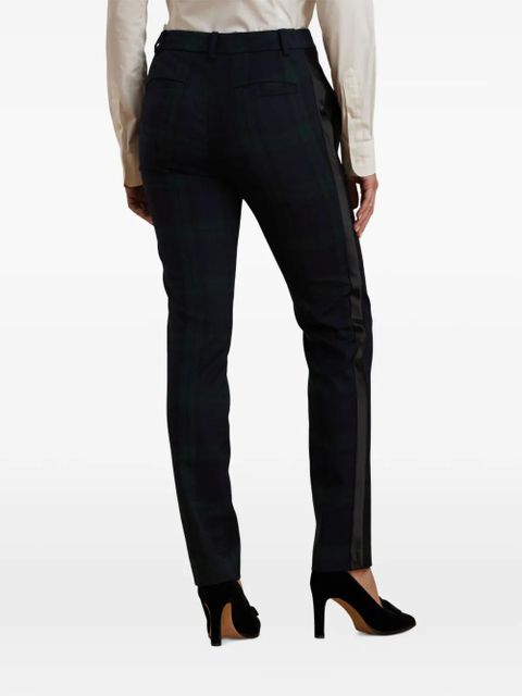 Lauren Ralph Lauren plaid-pattern trousers - Blue - zdjęcie produktu nr 2