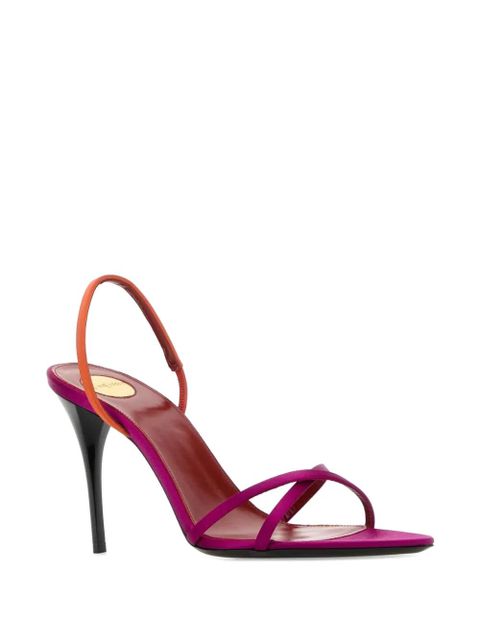 Saint Laurent Justify pointed andals - Pink - zdjęcie produktu nr 2