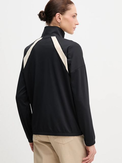 United Colors of Benetton bluza damska kolor czarny gładka 330X3M07O