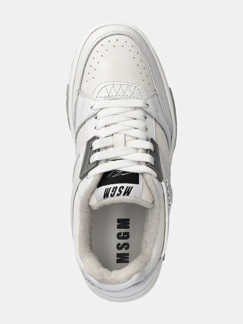 MSGM sneakersy skórzane