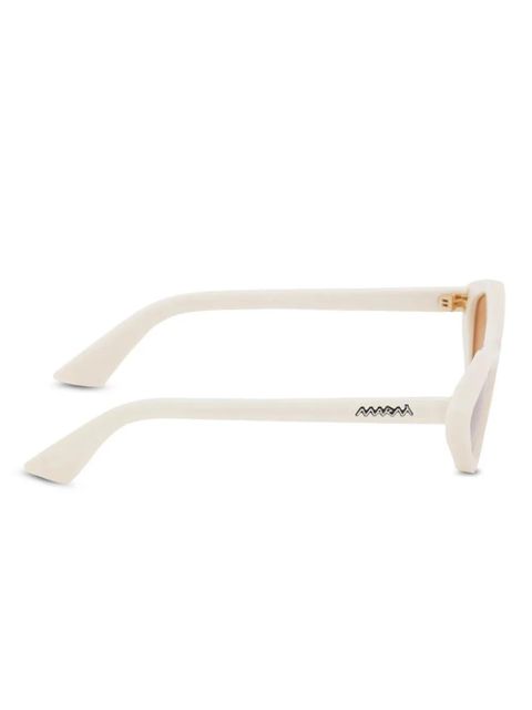 Marni Eyewear Tikbarri sunglasses - White - zdjęcie produktu nr 2