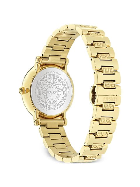 Versace Greca Sphere 35mm Nova watch - Black