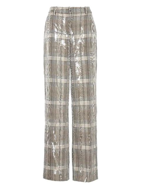 3.1 Phillip Lim Sequin Plaid trousers - Neutrals - zdjęcie produktu nr 1