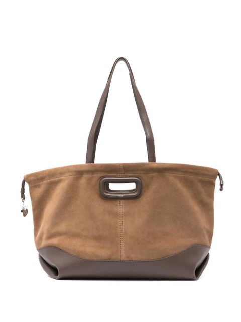 Maje heart charm shoulder bag - Brown - zdjęcie produktu nr 1