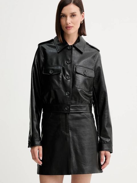 Guess kurtka DORA kolor czarny przejściowa W5YL35 WHGW0 - zdjęcie produktu nr 1