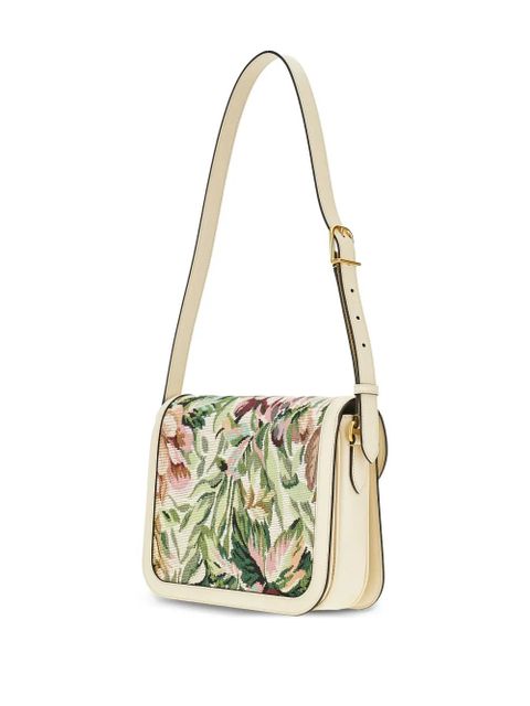 Valentino Garavani 9to5 jacquard shoulder bag - Green