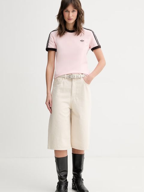 adidas Originals t-shirt damski bawełniany z elastanem - zdjęcie produktu nr 1