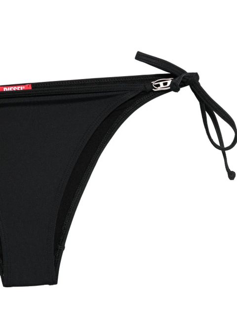 Diesel Elettra-Dnm tie-side bikini - Black