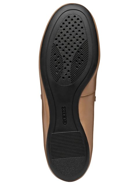 Geox baleriny skórzane D PALMARIA kolor beżowy D56MUA 000TU C5000