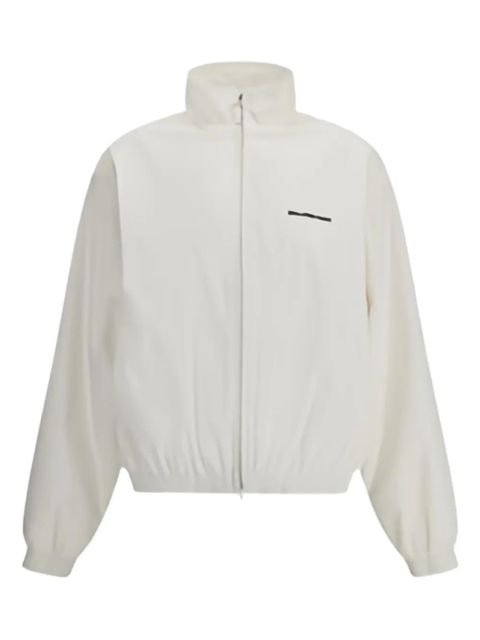 Balenciaga logo-detail zip-up jacket - White - zdjęcie produktu nr 1