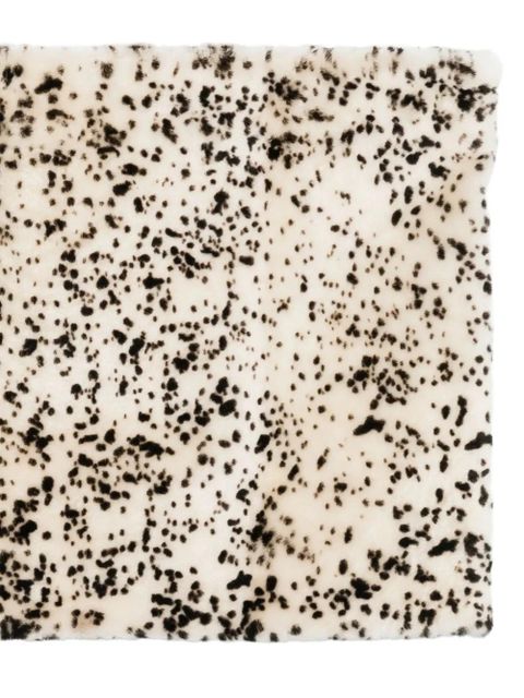 TOTEME abstract-pattern scarf - White