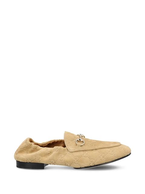 Gucci GG-patterned loafers - Neutrals