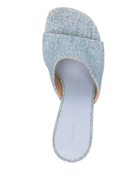 JW Anderson 80mm chain-heel sandals - Blue - zdjęcie produktu nr 2