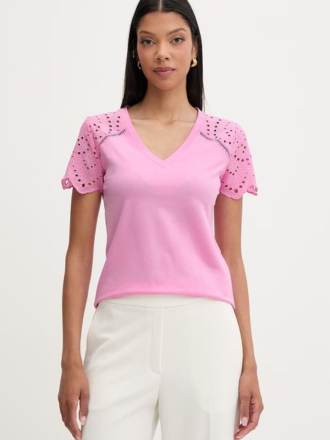 Morgan T-shirt damski bawełniany - zdjęcie produktu nr 1