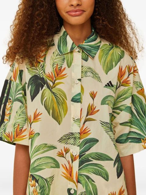 FARM Rio Tropical Breeze-print shirt - Neutrals
