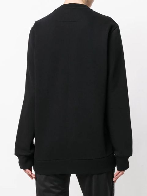 Givenchy pin-up Birds of Paradise print sweatshirt - Black