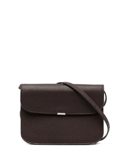 LEMAIRE Soft Tab mini bag - Brown - zdjęcie produktu nr 1