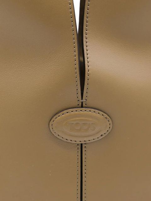 Tod's double-handle leather tote bag - Brown - zdjęcie produktu nr 2