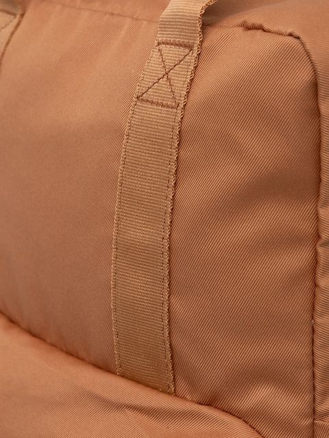 Puma plecak damski kolor brązowy duży gładki 91348