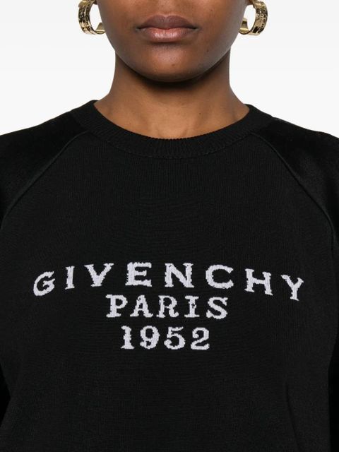 Givenchy logo-detail sweater - Black