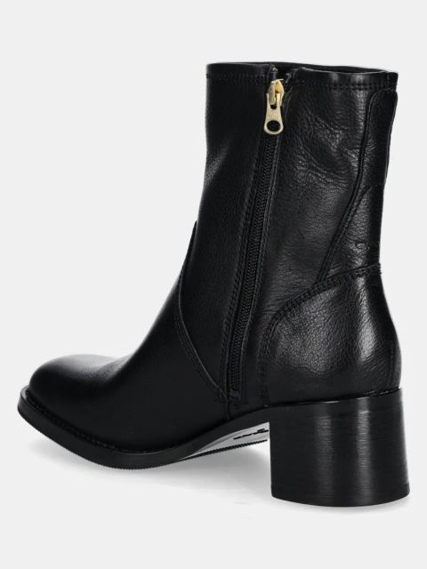 Gant botki skórzane Workdale damskie kolor czarny na słupku 29541796 G00