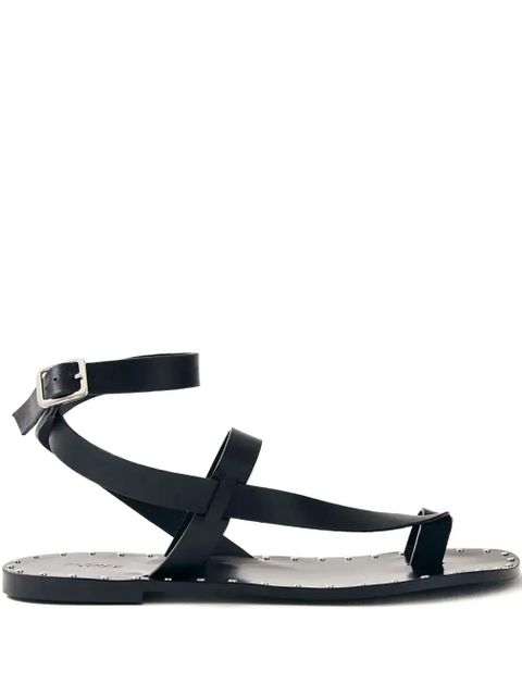 ALOHAS Tallula strappy flat sandals - Black - zdjęcie produktu nr 1