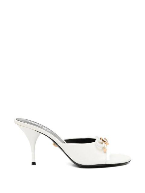 Versace flower detail sandals - White - zdjęcie produktu nr 1