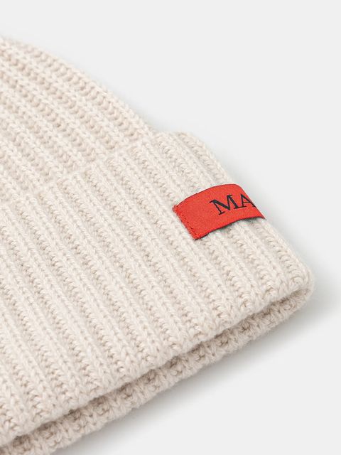 MAX&Co. czapka wełniana kolor beżowy 2526576057200