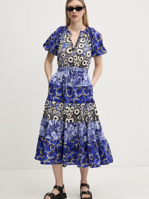 Desigual sukienka CELLS LONG_LACROIX - zdjęcie produktu nr 2