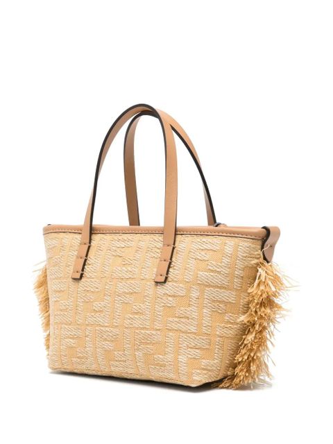 FENDI mini Roll tote bag - Neutrals - zdjęcie produktu nr 2