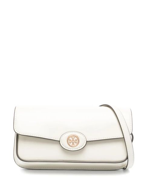 Tory Burch Robinson Spazzolato cross body bag - White - zdjęcie produktu nr 1