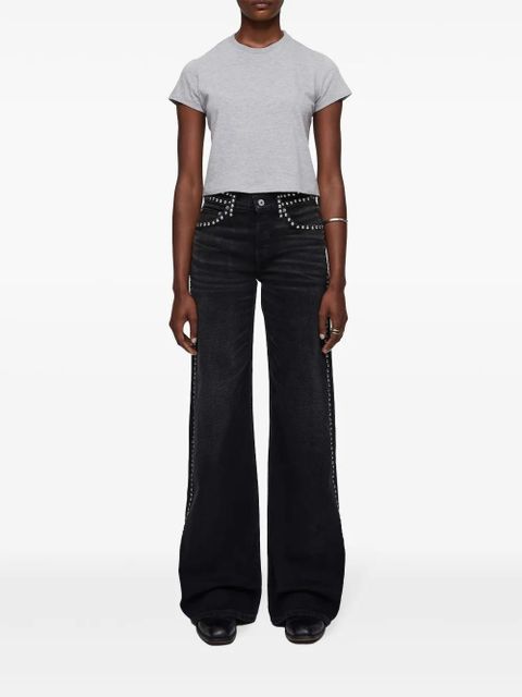 RE/DONE 50s boxy cotton T-shirt - Grey